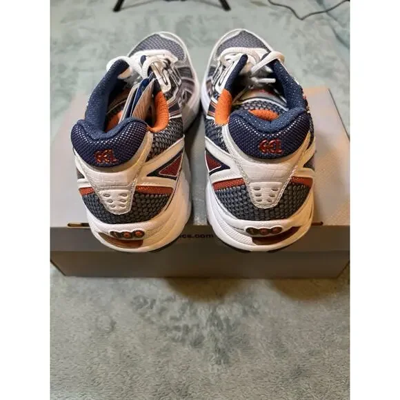 ASICS GT-2130 GEL Running Shoes New Navy Orange Mesh Low Top Athletic Sneaker - Picture 7 of 8